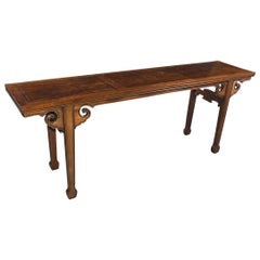 Vintage Chinese-Style Wood Console Table/Server