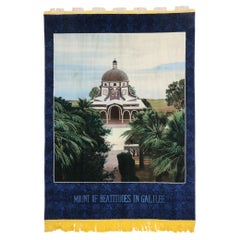Vintage Chinese Tableau Carpet, 08'00 x 11'00