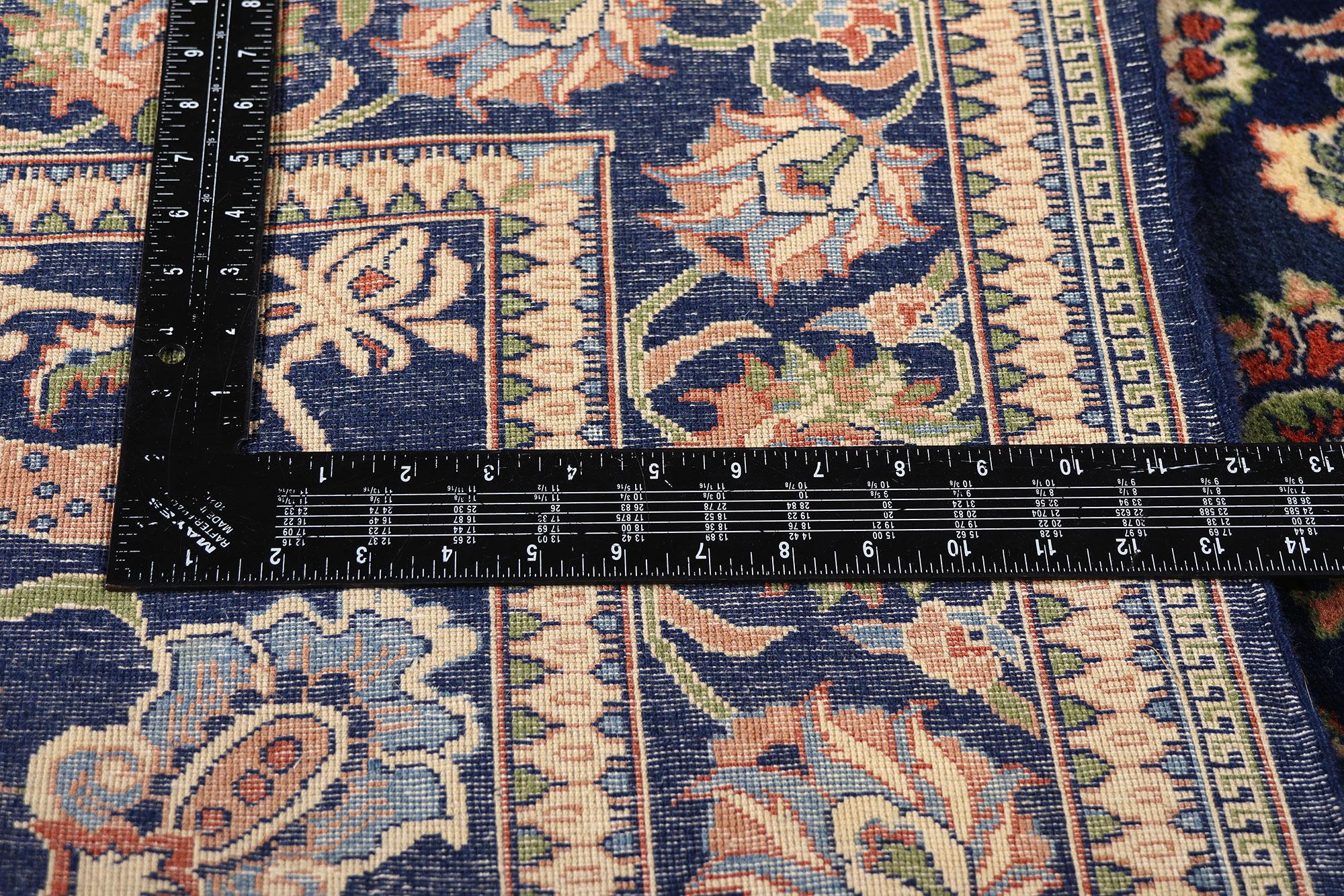 Lana Tappeto Tabriz cinese vintage con stile tradizionale in vendita