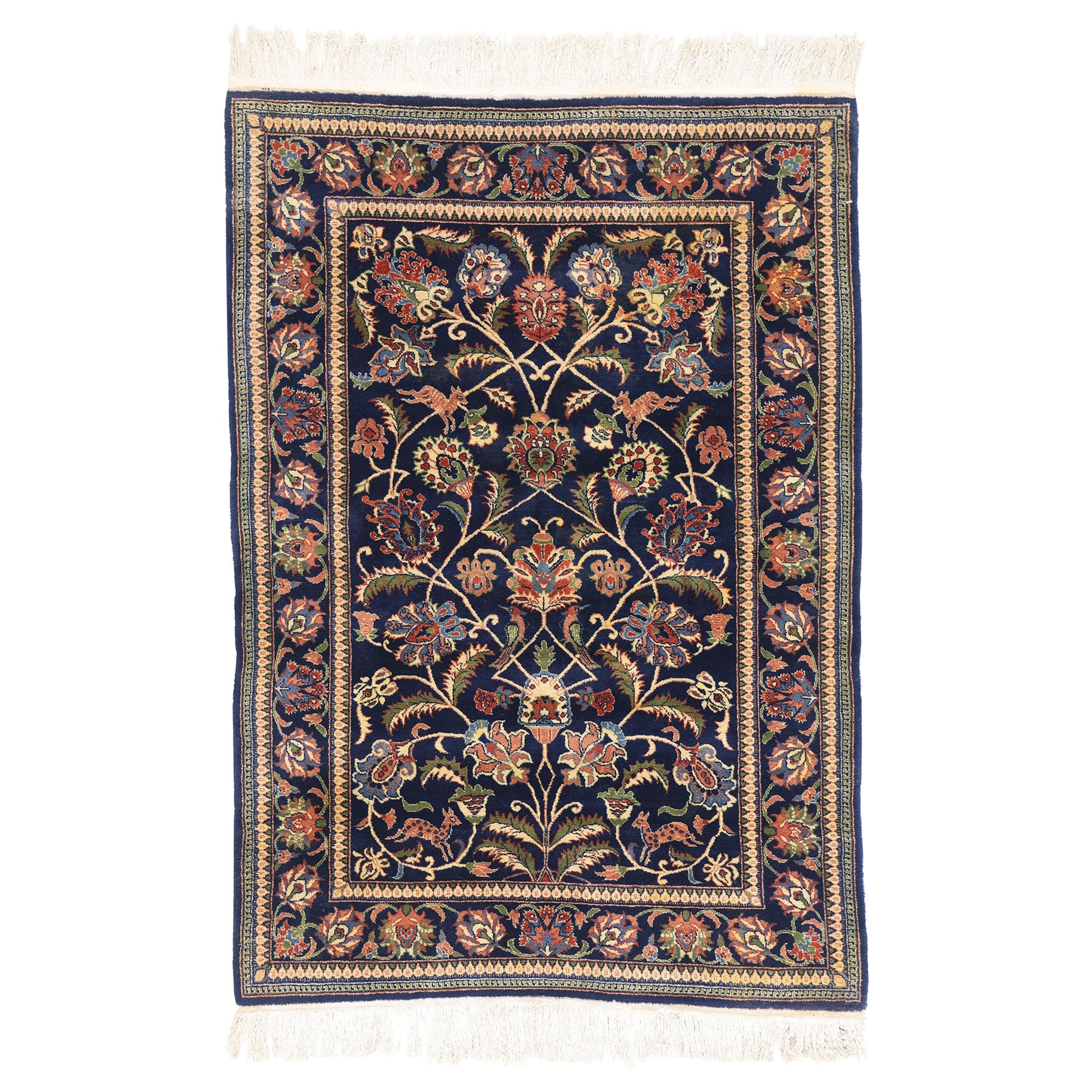 Chinesischer Tabriz-Teppich im traditionellen Stil