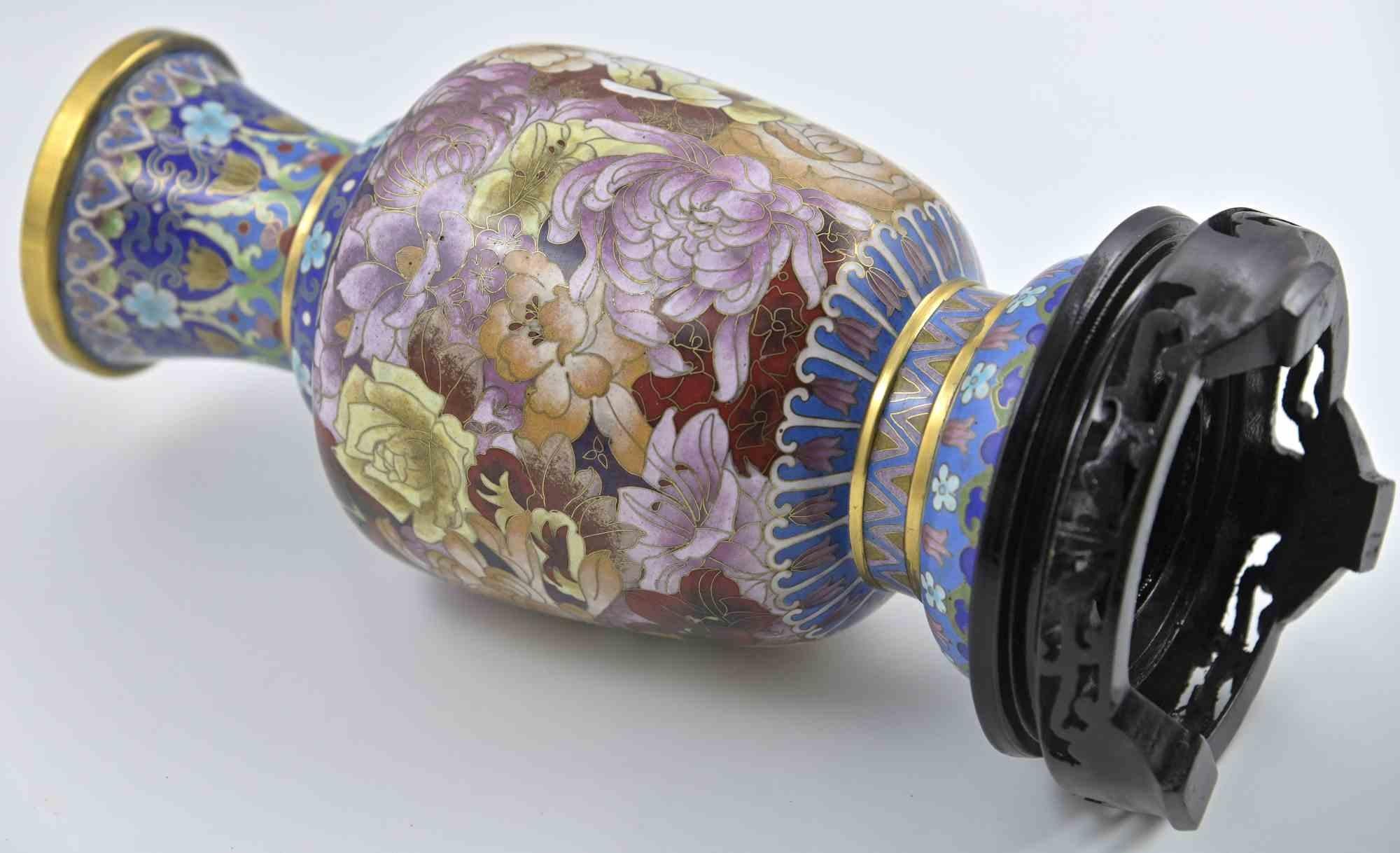 Chinesische Vintage-Vase, frühes 20. Jahrhundert  (Asiatisch) im Angebot