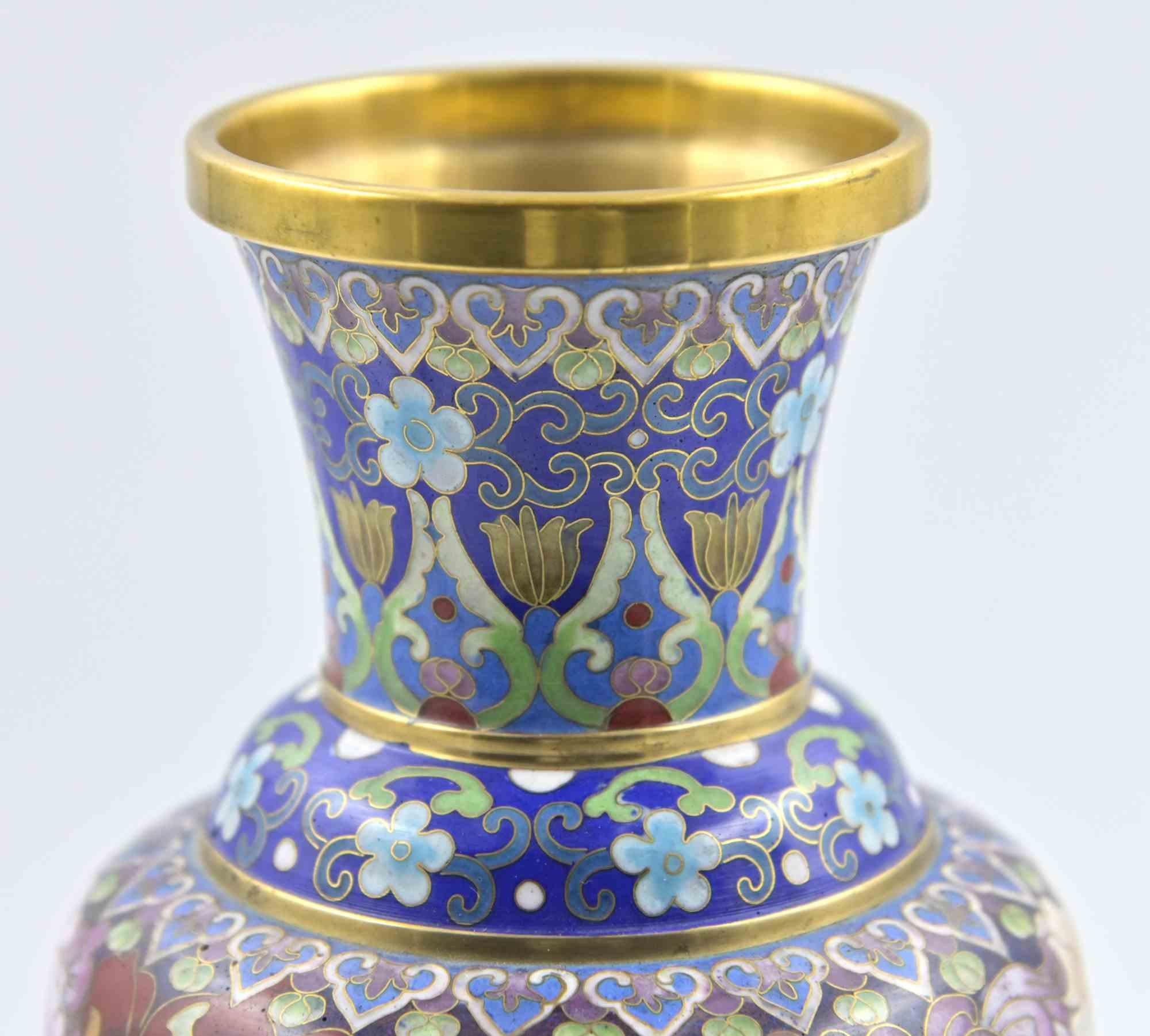 Chinesische Vintage-Vase, frühes 20. Jahrhundert  im Zustand „Gut“ im Angebot in Roma, IT