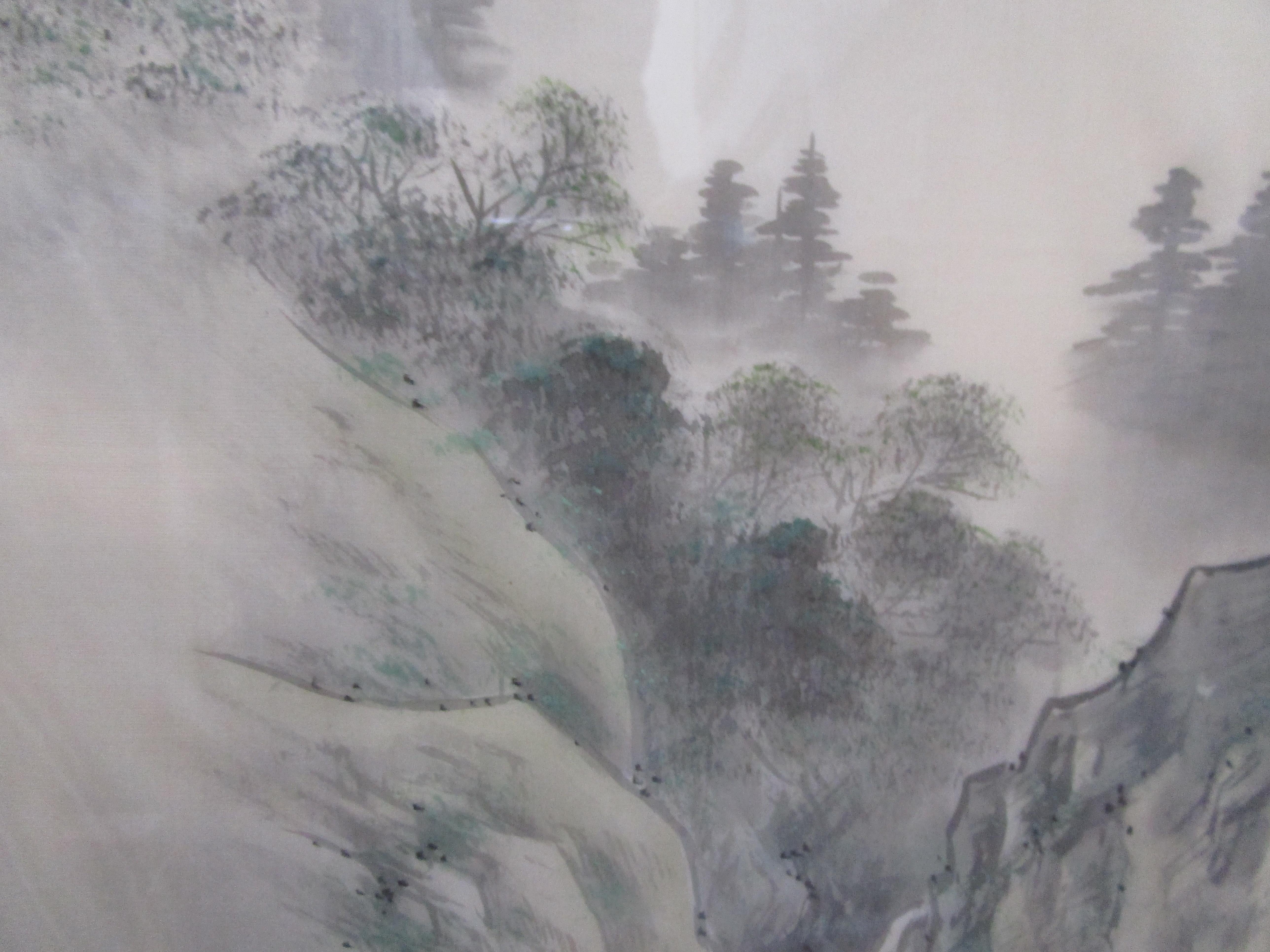 aquarelle paysage chinois
