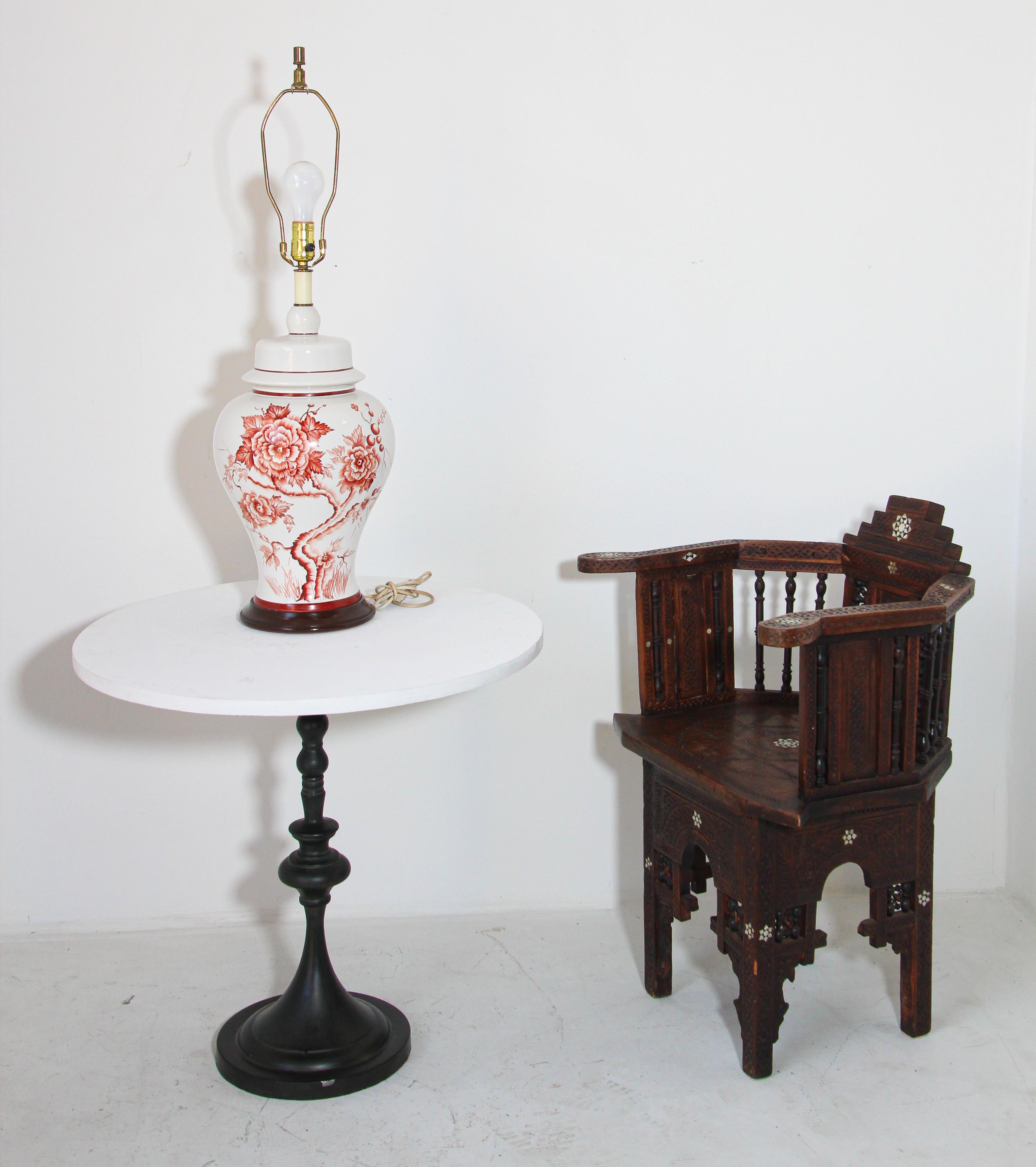 vintage oriental table lamps