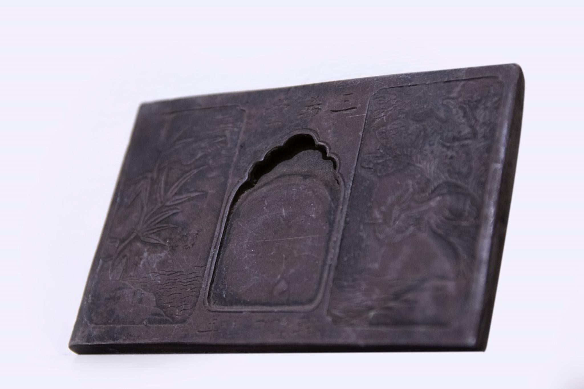 Vintage Chinese Wooden Tablet, Wood, Early 20th Century In Good Condition For Sale In Roma, IT