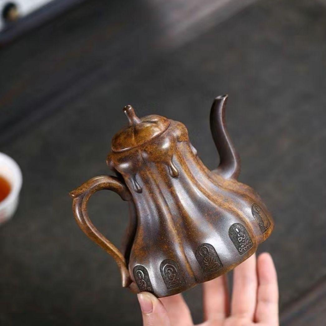 Argile Théière chinoise Zisha faite à la main en vente