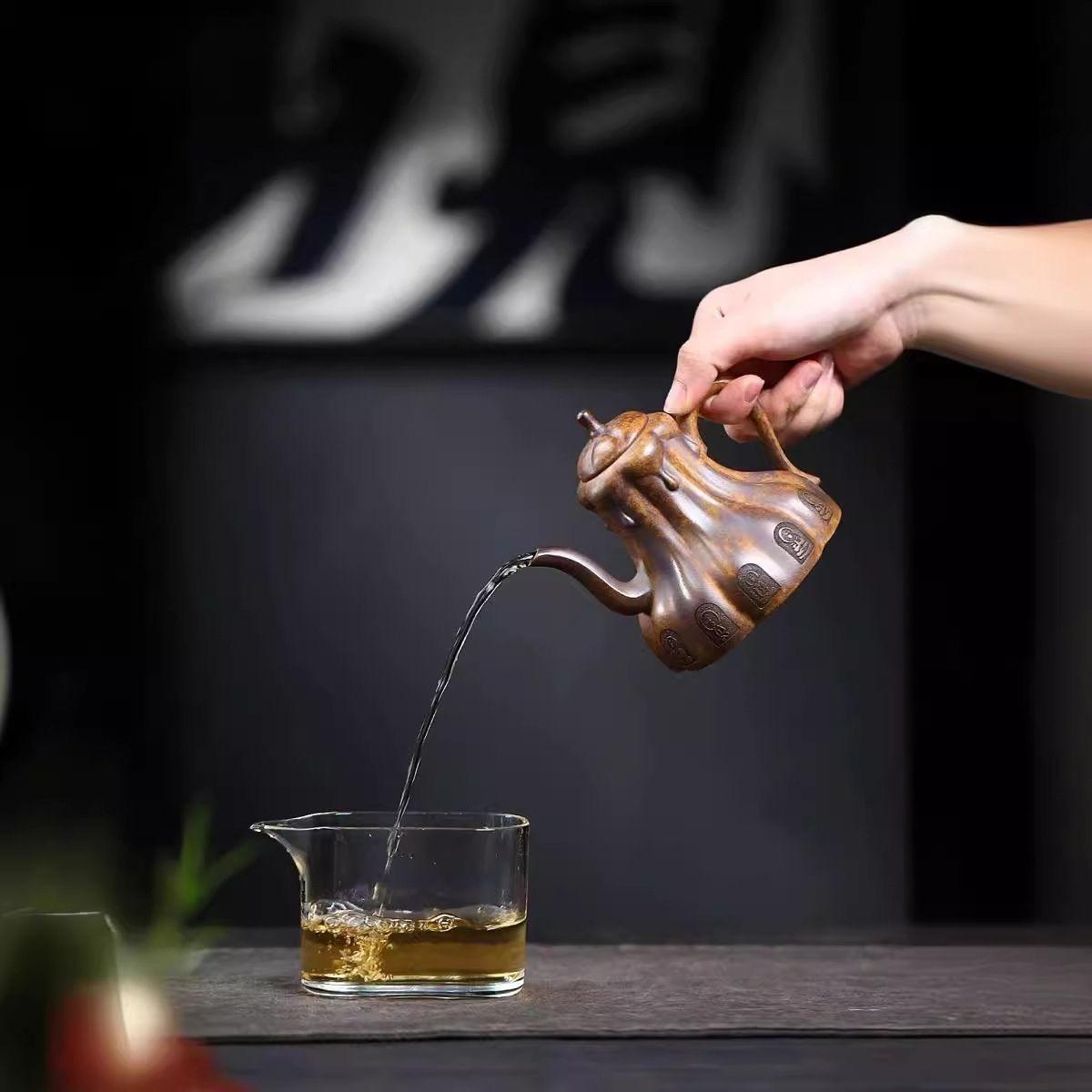 Théière chinoise Zisha faite à la main en vente 1