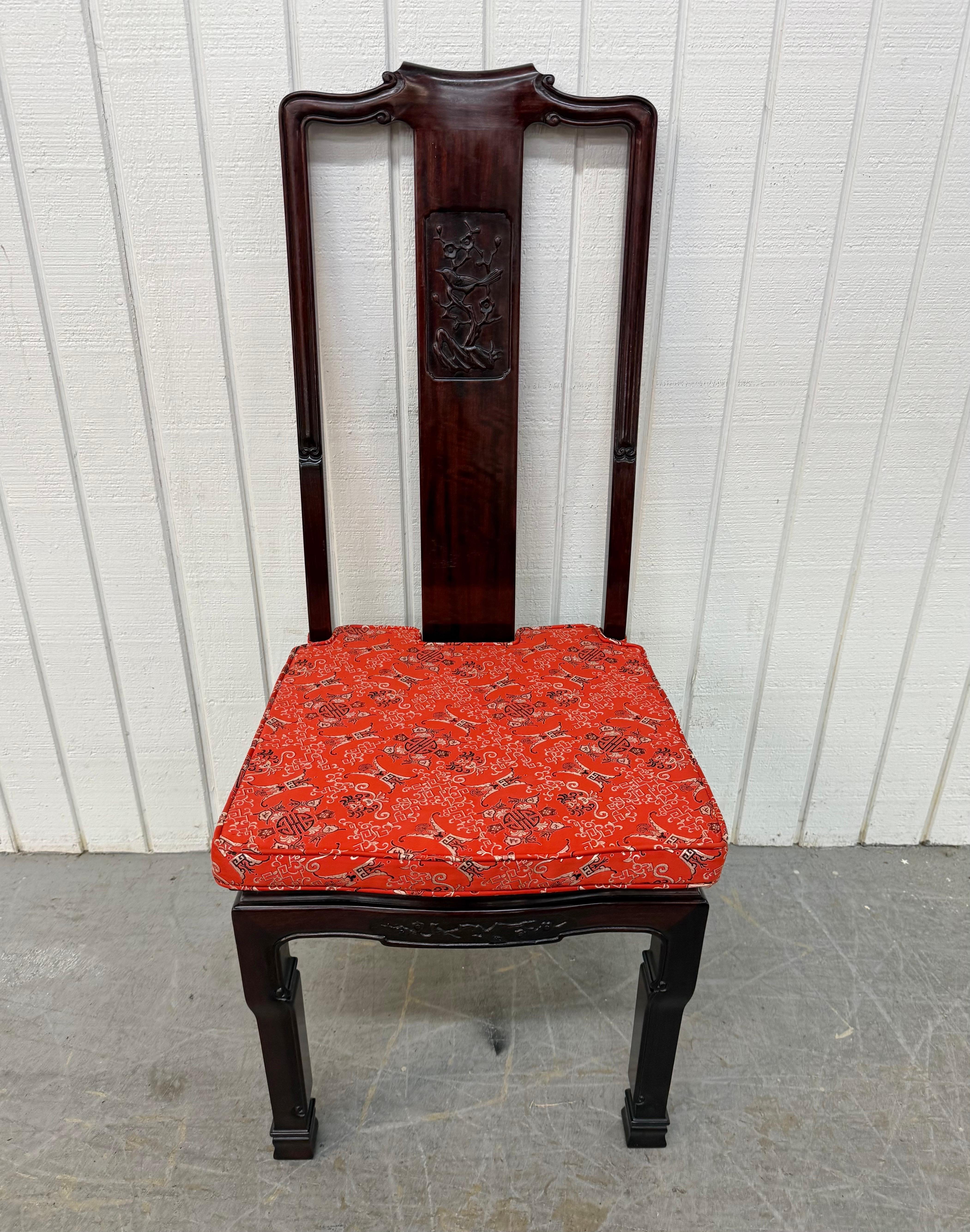 Americano Sedie da pranzo in palissandro vintage in stile Asian Style - Set di 10 pezzi in vendita