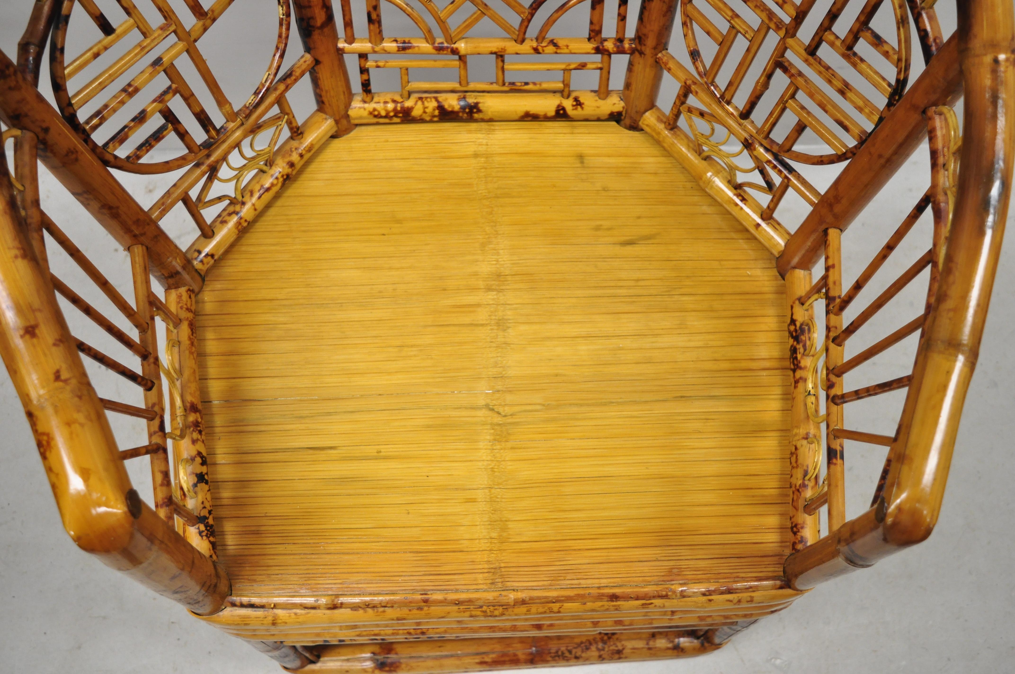 bamboo throne chair