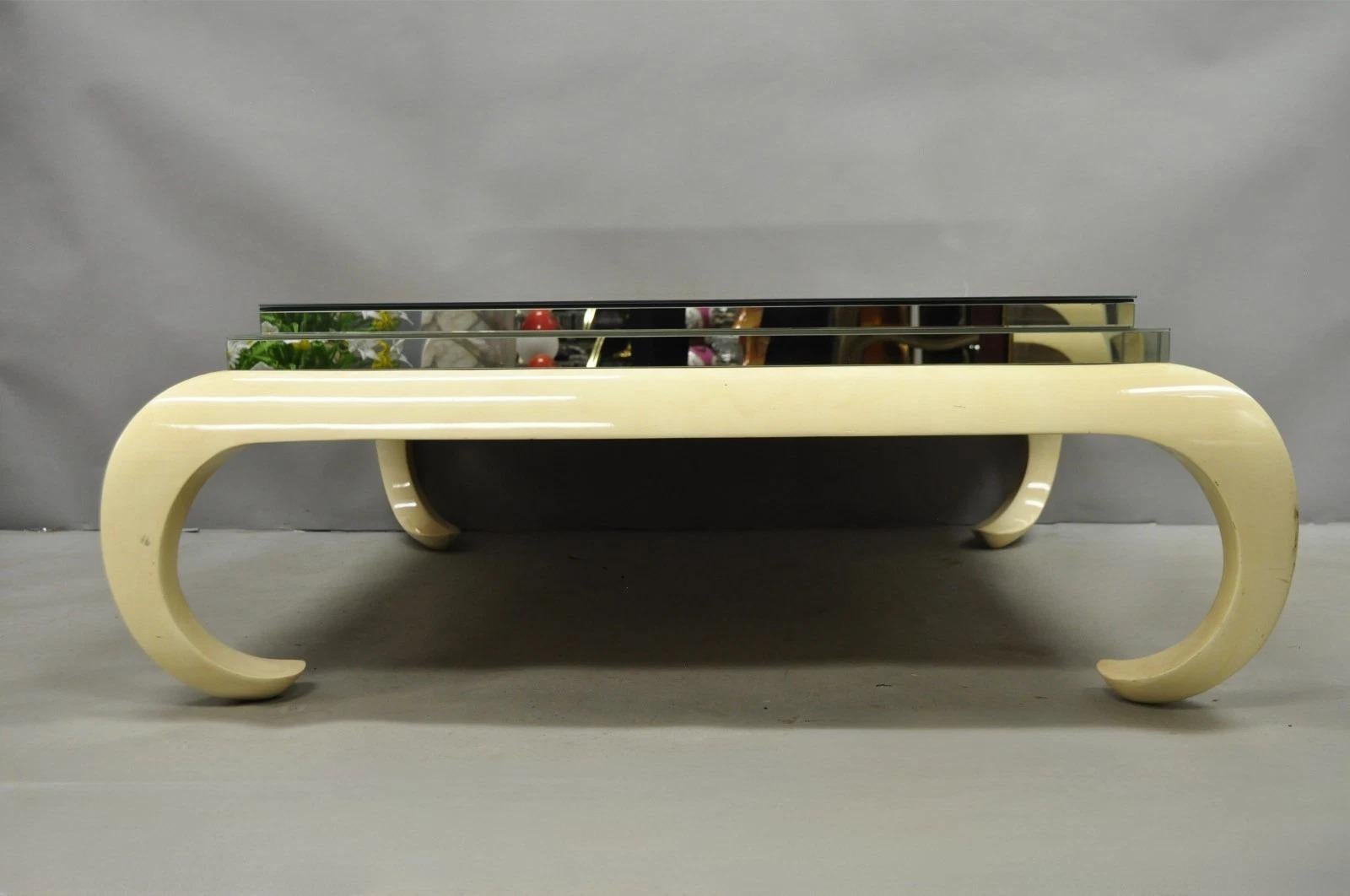 Please message us with your zip code to request a more reasonable domestic U.S. shipping quote.

Vintage Chinoiserie Bone Lacquered 