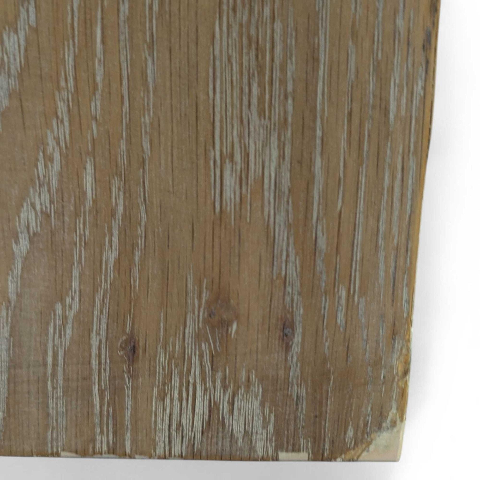 Vintage Chinoiserie Anrichte, gebleichtes Holz, Messingbeschläge im Angebot 10