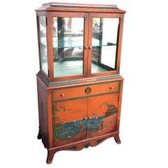 Vintage Chinoiserie Display Case
