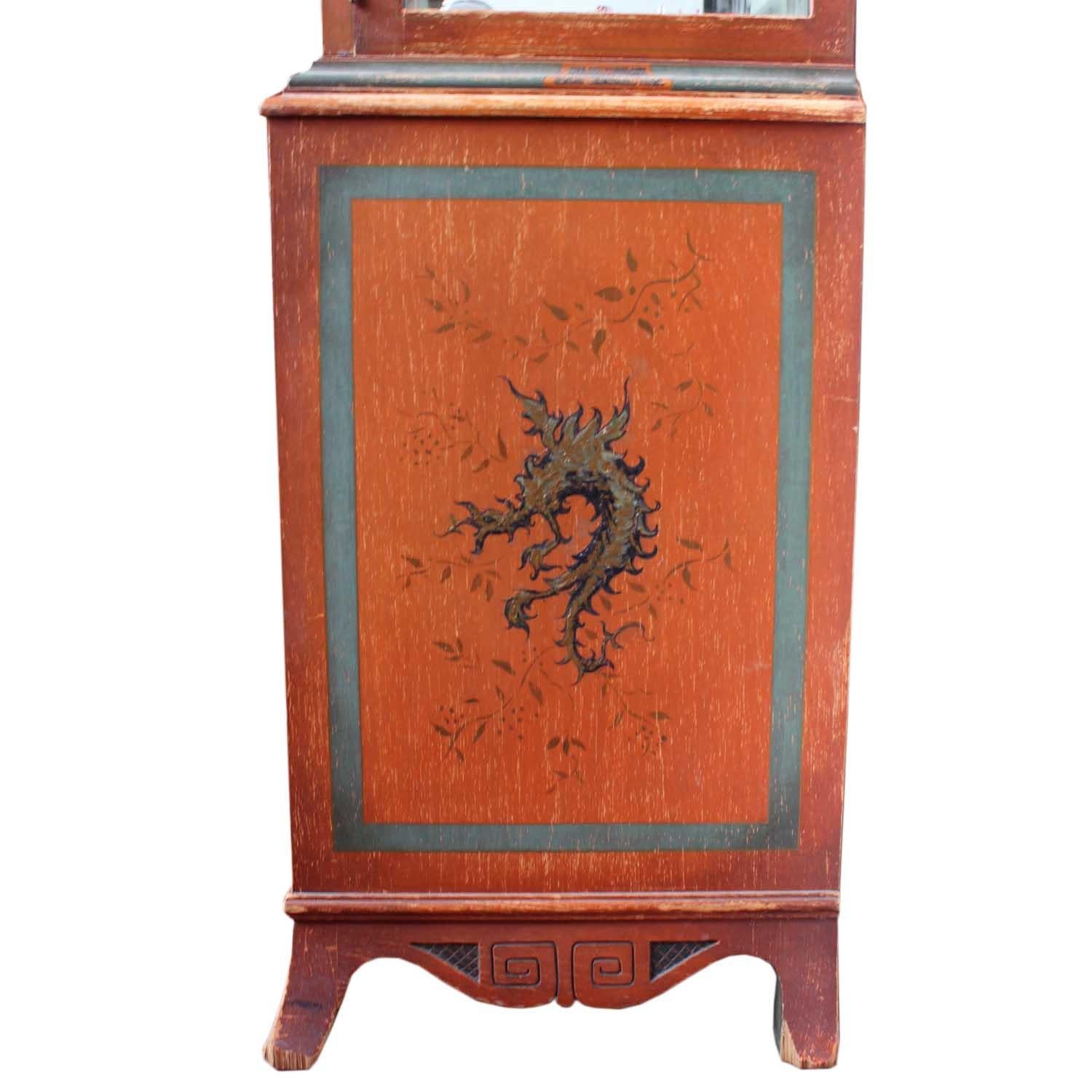 Vintage Chinoiserie Display Case For Sale 2
