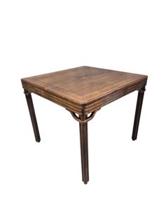 Vintage Chinoiserie Faux Bamboo Table by Baker Furniture