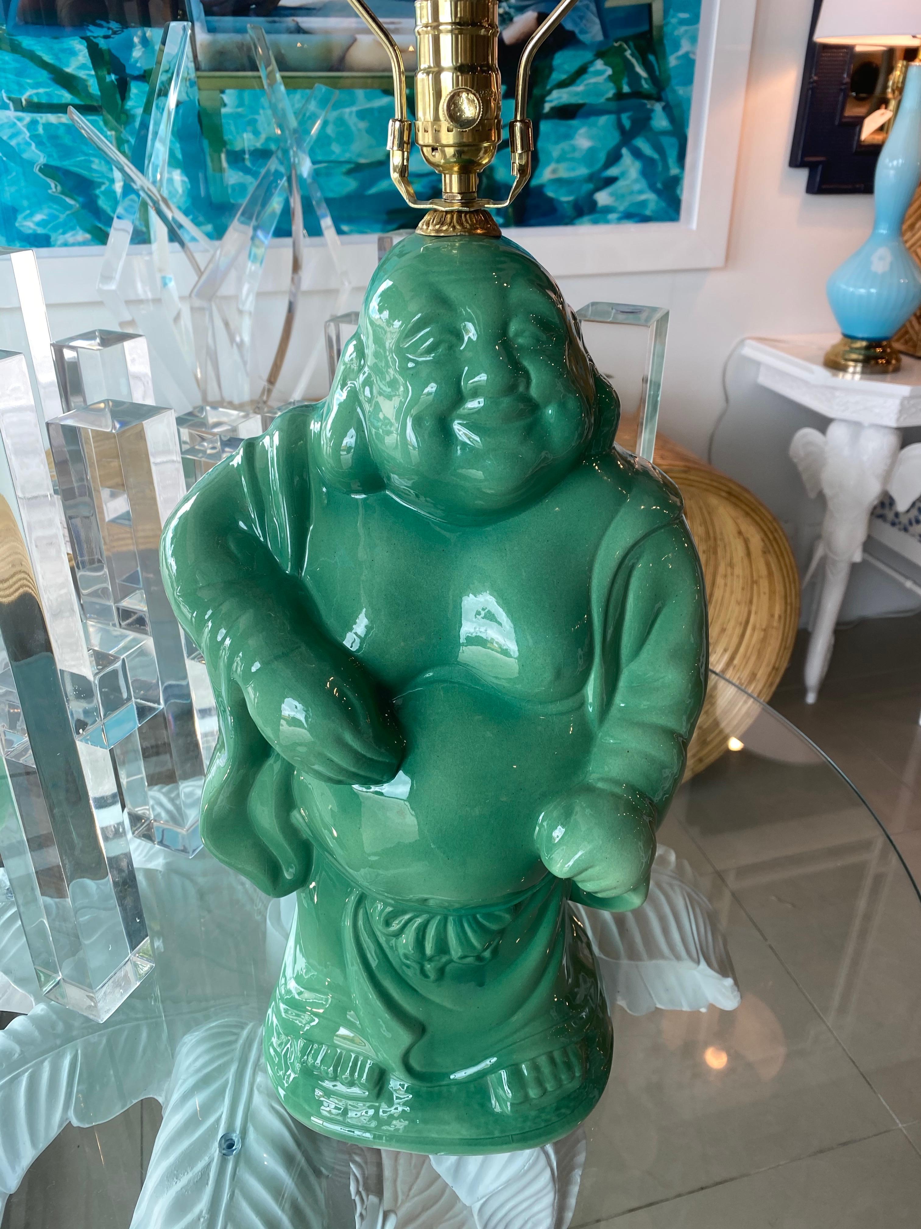 vintage buddha lamp