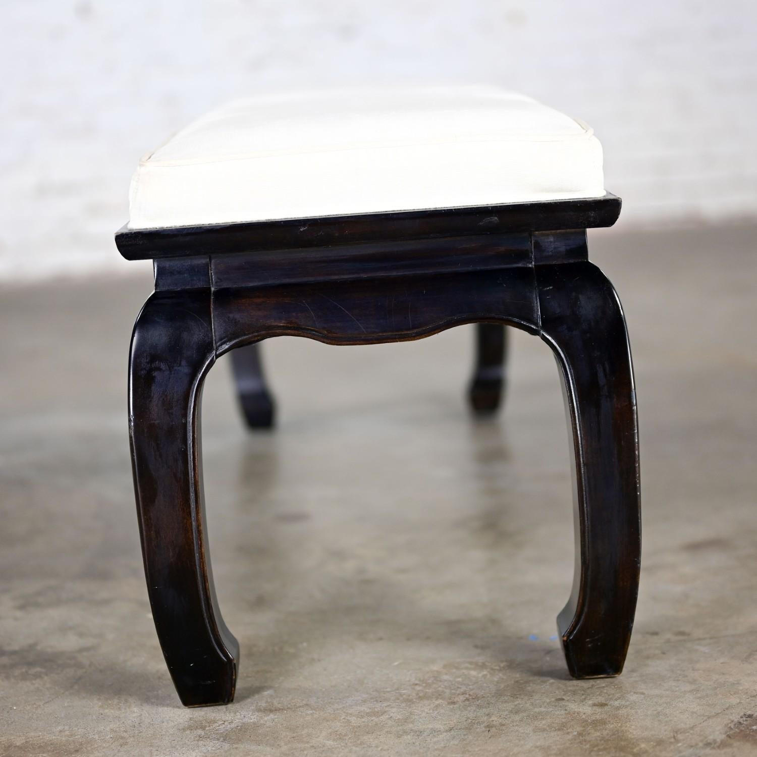Banc vintage de style chinoiseries Ming de Raymond Sobota pour Century Furniture Bon état - En vente à Topeka, KS