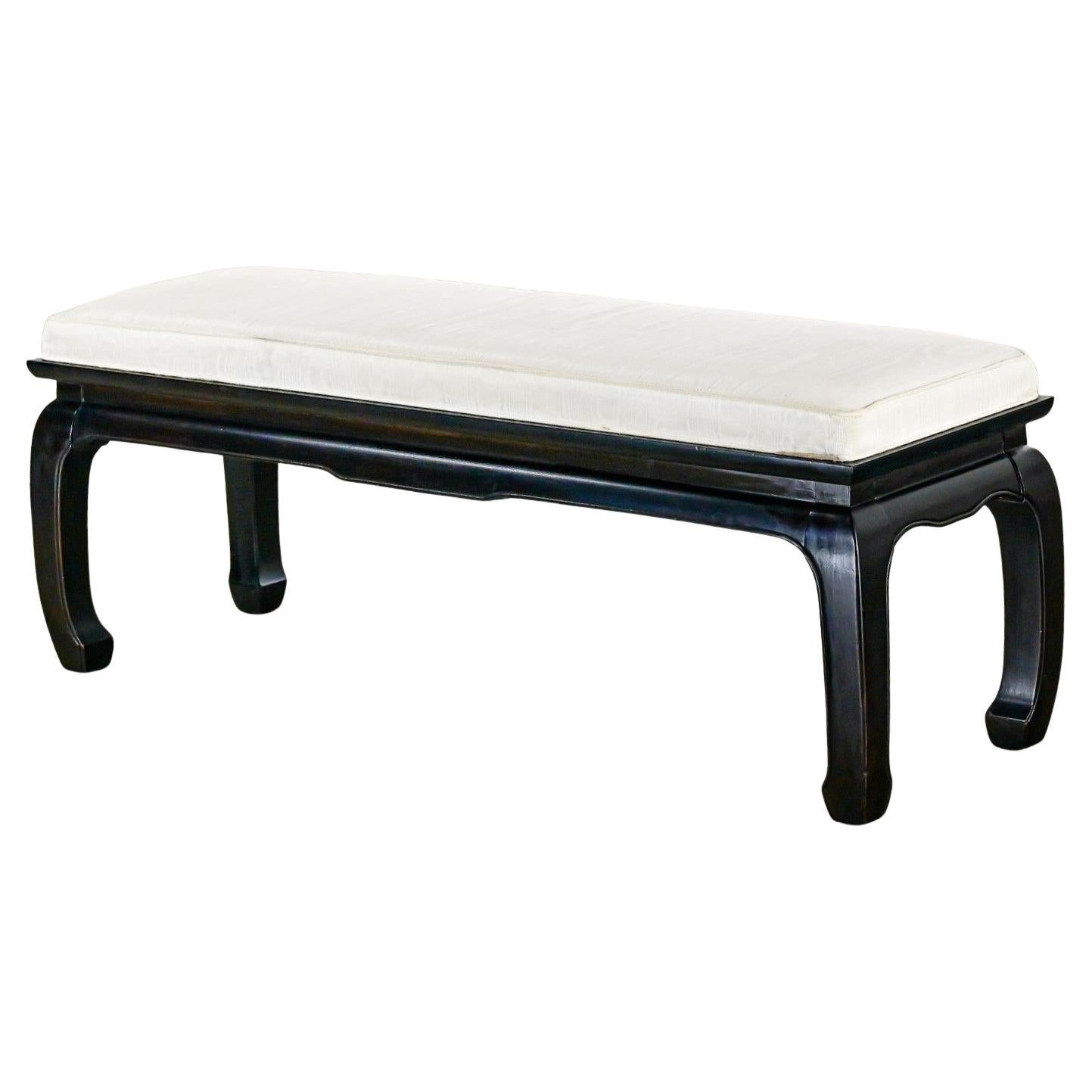 Vintage Chinoiserie Ming Style Bench by Raymond Sobota for Century Furniture