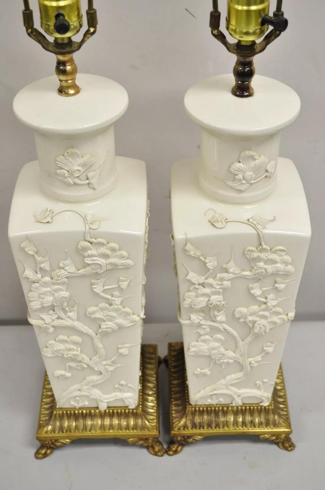 Metal Vintage Chinoiserie Porcelain 