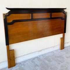 Vintage Chinoiserie Queen Headboard by Bassett Furniture