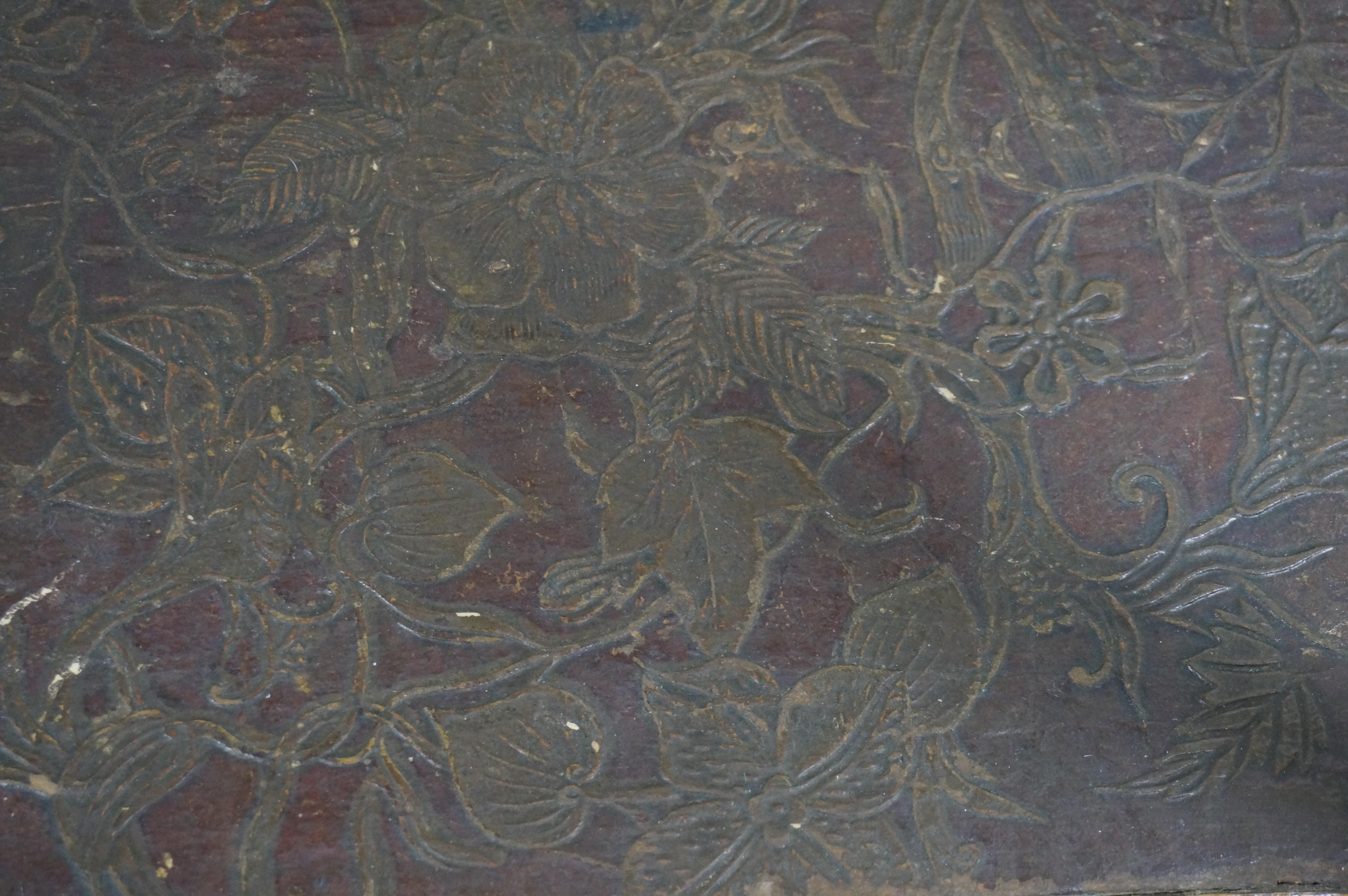 Tavolo da salotto a due livelli in bambù laccato e bruciato, vintage Chinoiserie, 20