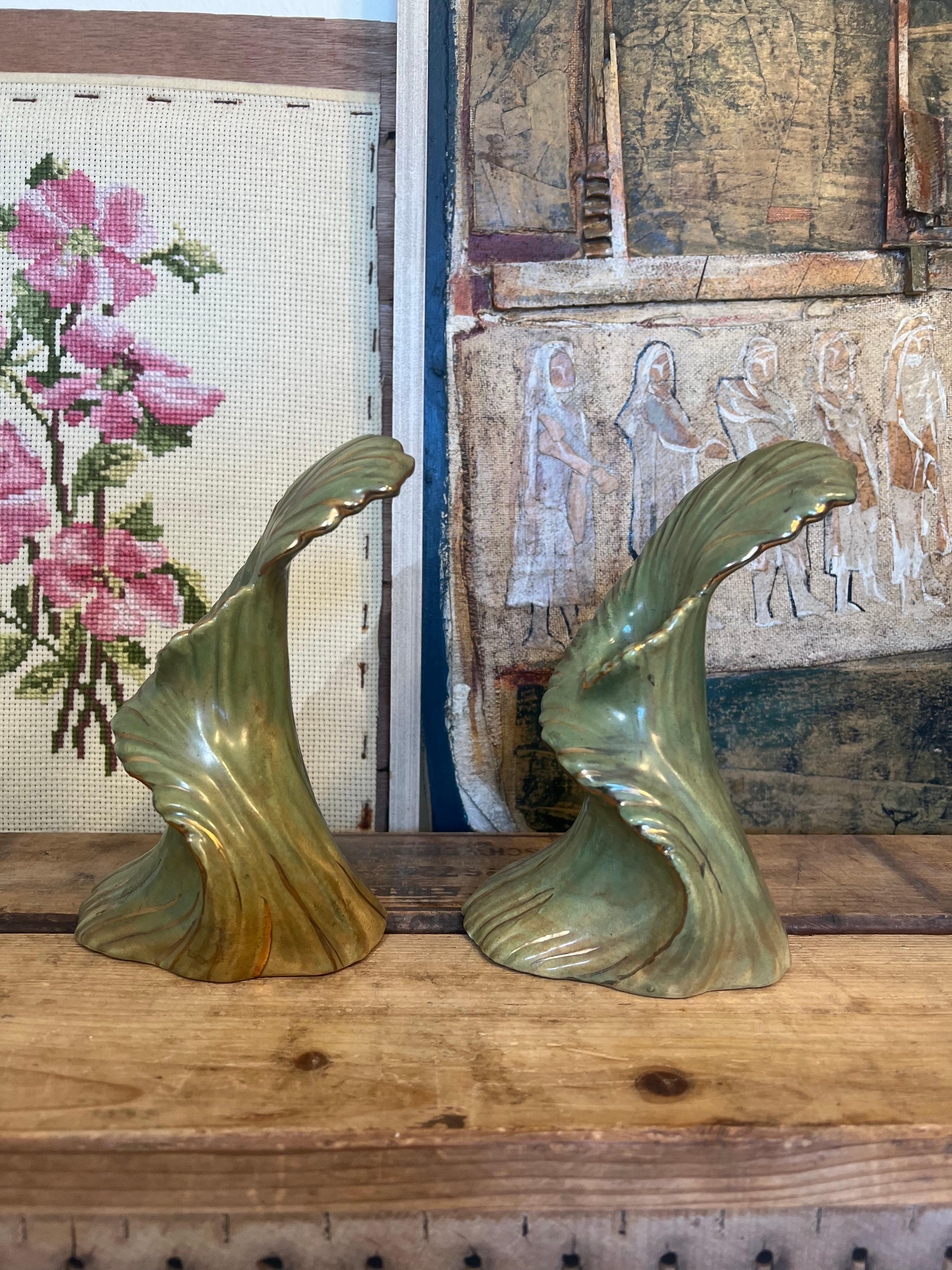 Mid-Century moderno Portacandele o vasi decorativi astratti in stile CINOISERIE d'epoca in vendita