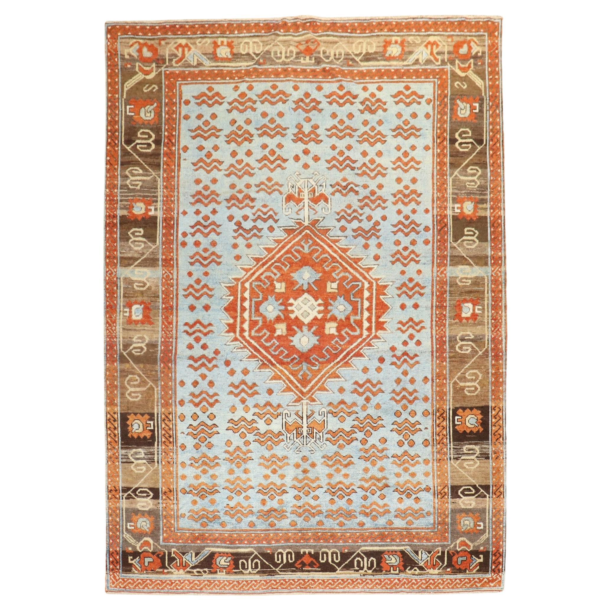 Vintage Chintamani East Turkestan Rug