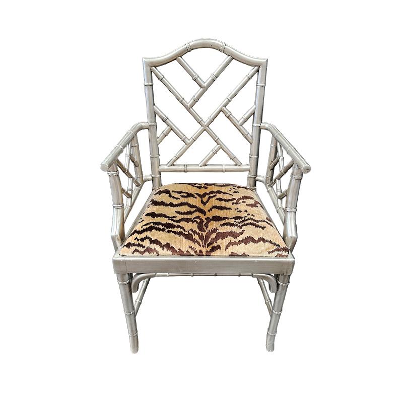 Pareja de Sillones Chippendale Vintage Estadounidense en venta