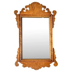 Espejo Vintage Chippendale Burl Wood