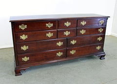 Vintage Chippendale Statton Old Town Cherry Dresser
