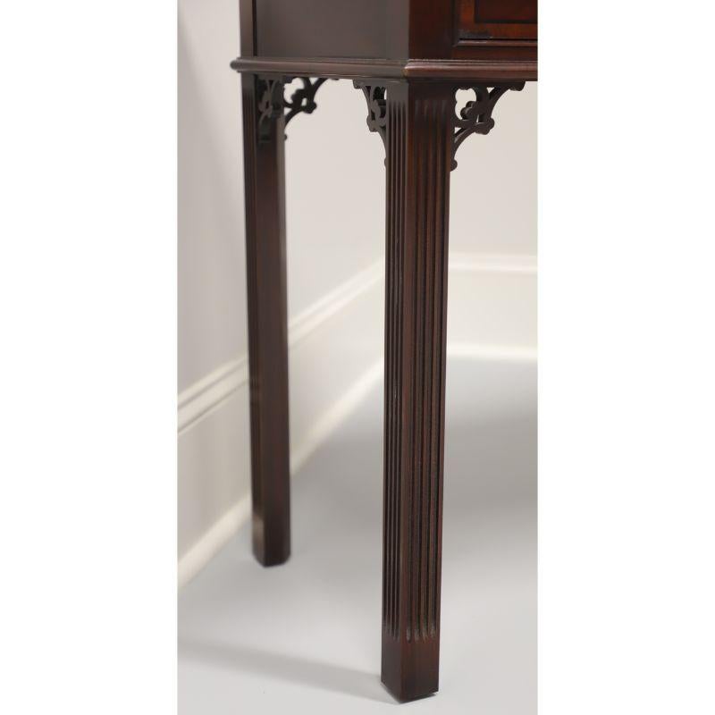 Inlay Chippendale Style Banded Mahogany Sofa Table by PENNSYLVANIA HOUSE