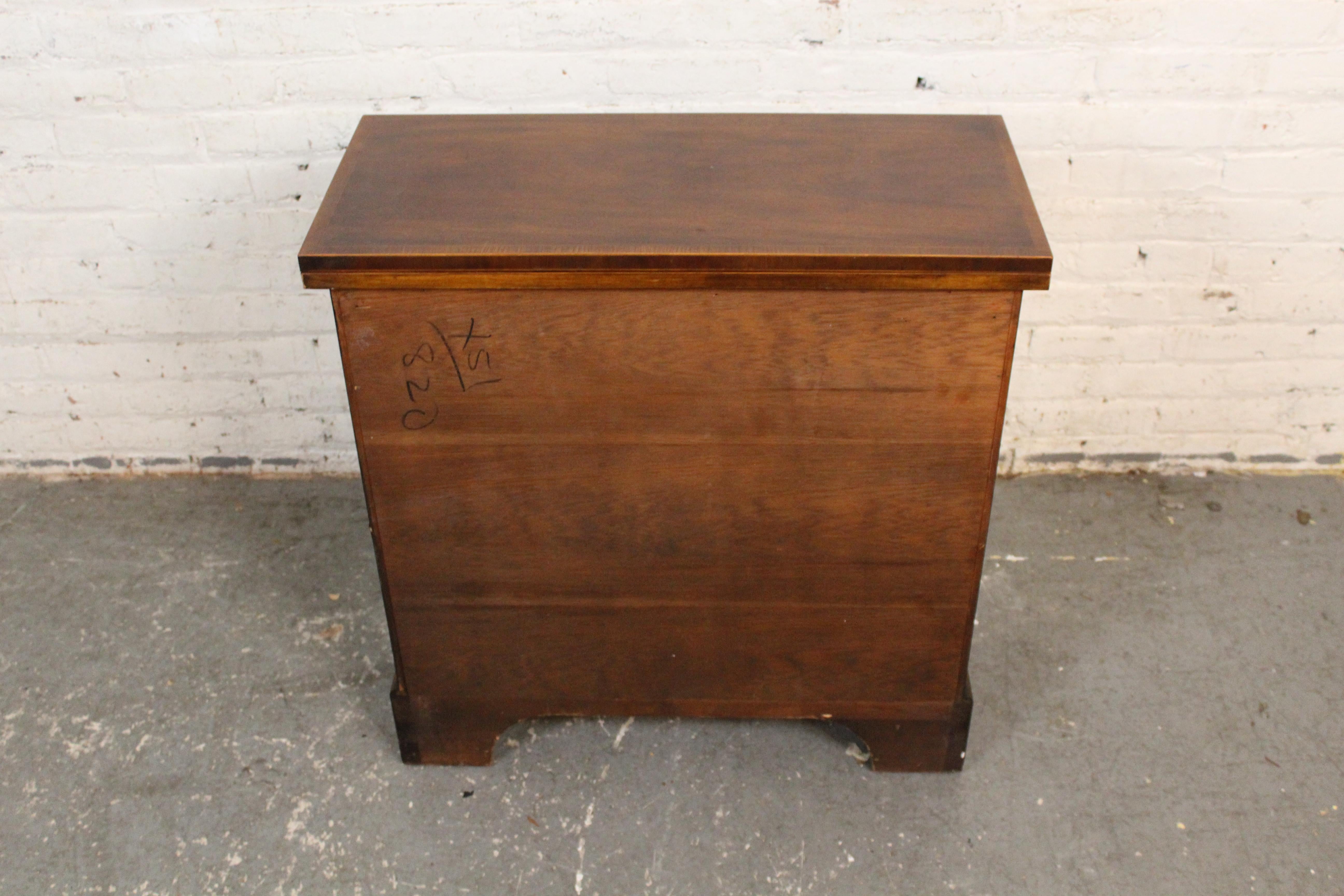 Vintage Chippendale Style Flip-Top Dresser by Baker Furniture For Sale 9