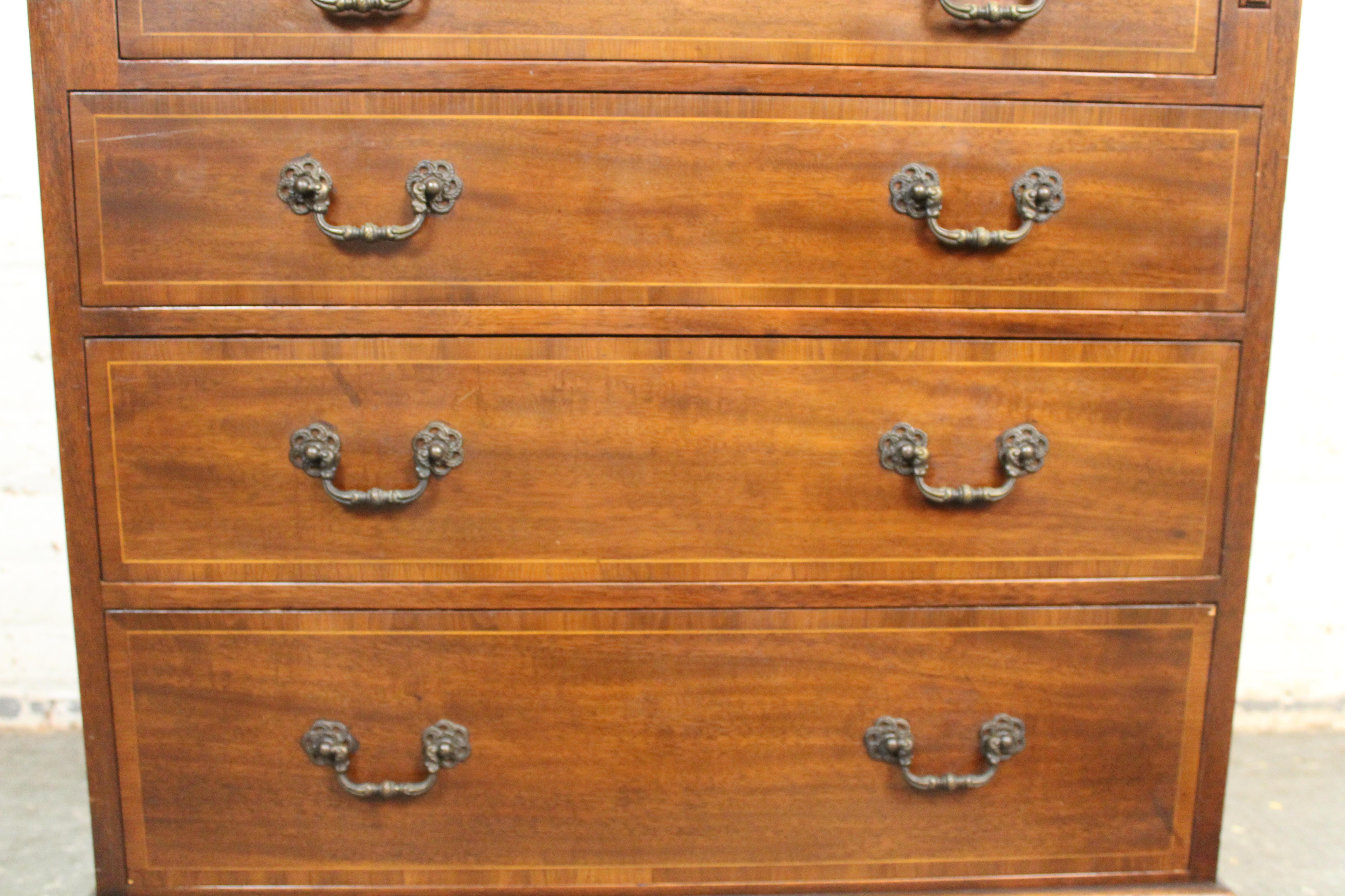 Vintage Chippendale Style Flip-Top Dresser by Baker Furniture For Sale 10