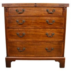 Comò a ribalta in stile Chippendale vintage di Baker Furniture