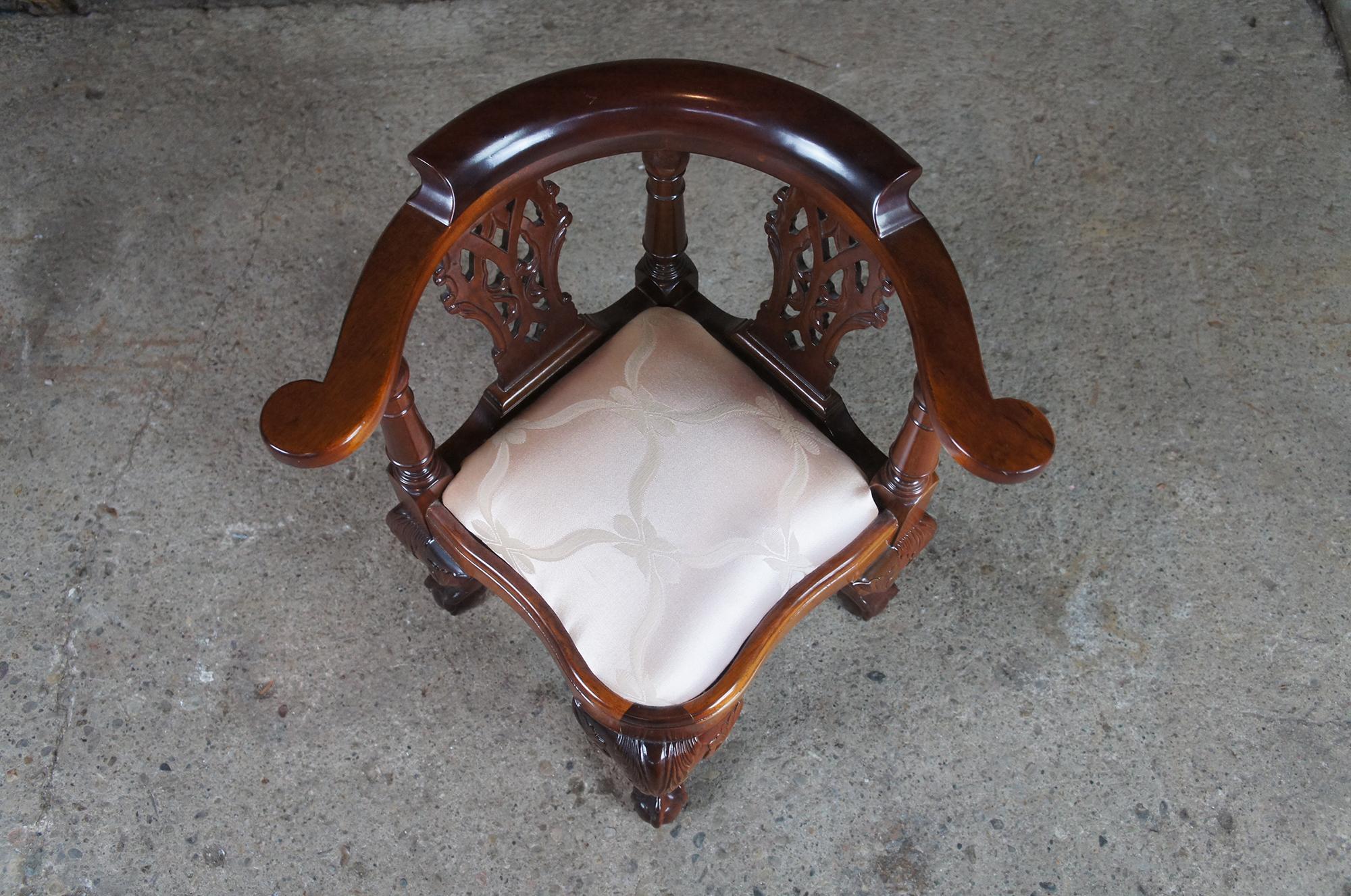 small corner armchair