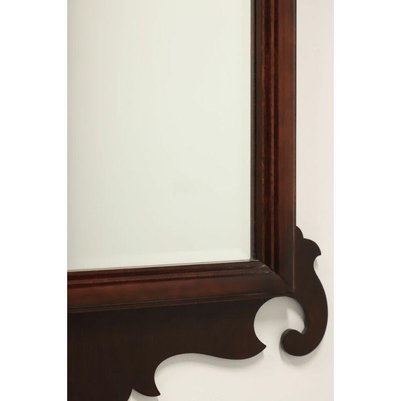 Chippendale Style Mahogany Wall Mirror In Good Condition For Sale In Charlotte, NC