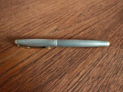 Stilografica vintage in argento cesellato "Sonnet" di Parker, USA 1963