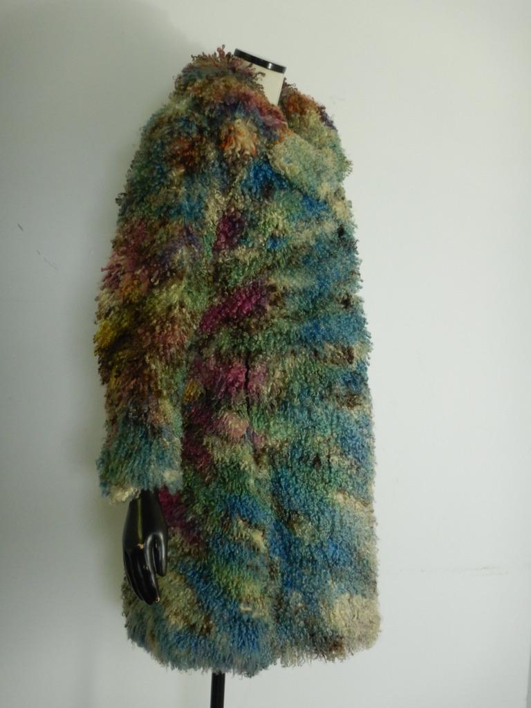 Vintage Chloe Multicolor Coat For Sale 1