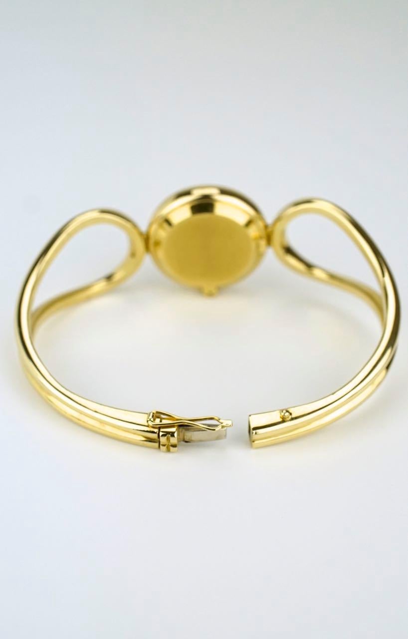 Women's Vintage Chopard 18 Karat Yellow Gold Ladies Bracelet Watch Wristwatch, 1970s