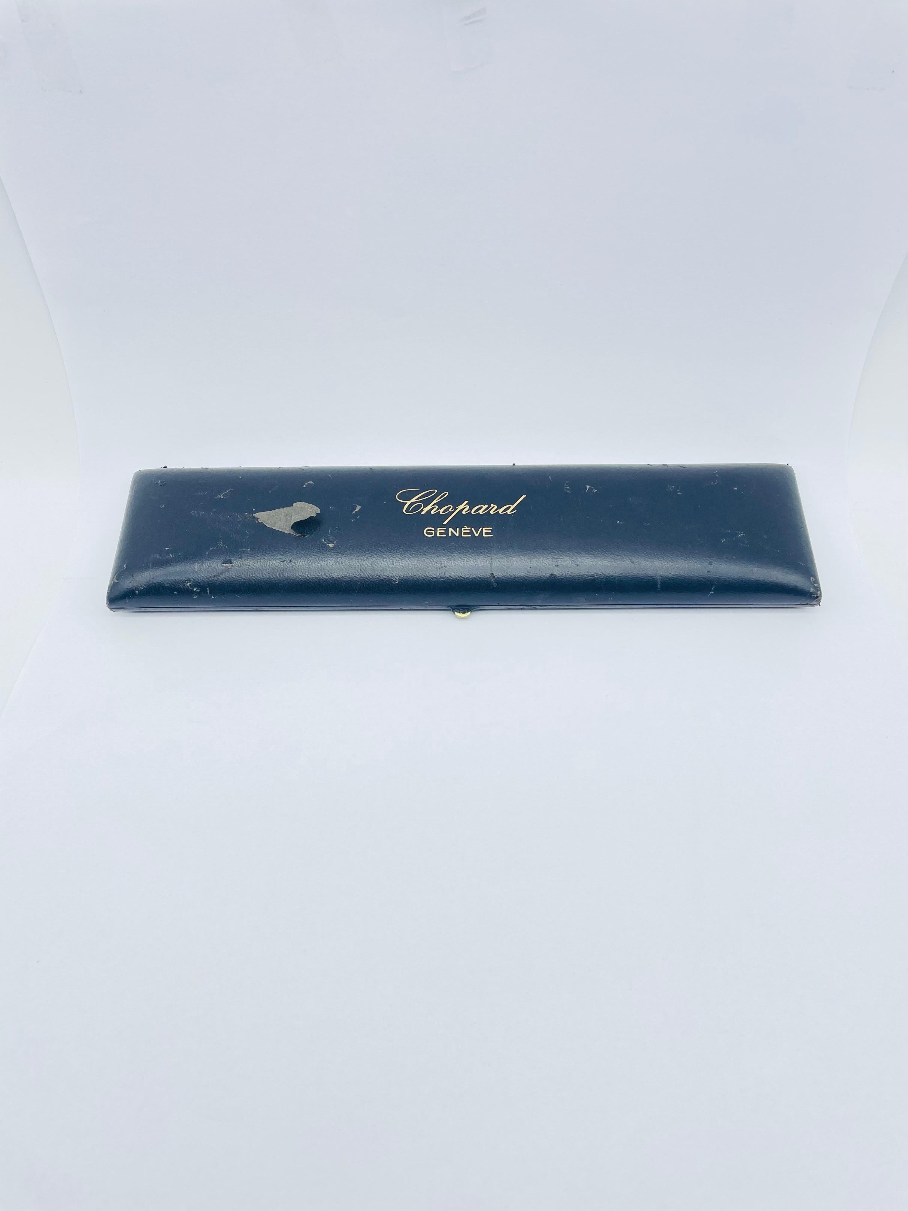 Vintage Chopard Ladies Watch 750 White Gold 18k Jewelry Ref. D6009 1