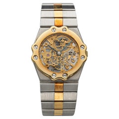 Vintage Chopard St. Moritz 1990s Skeleton Dial Manual Wind Two Tone 33mm Case Vintage Chopard St. Moritz 1990s Skeleton Dial Manual Wind Two Tone 33mm Case