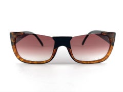 Vintage Christian Dior 2396 Half Frame Gradient Lenses Sunglasses 1980'S Austria