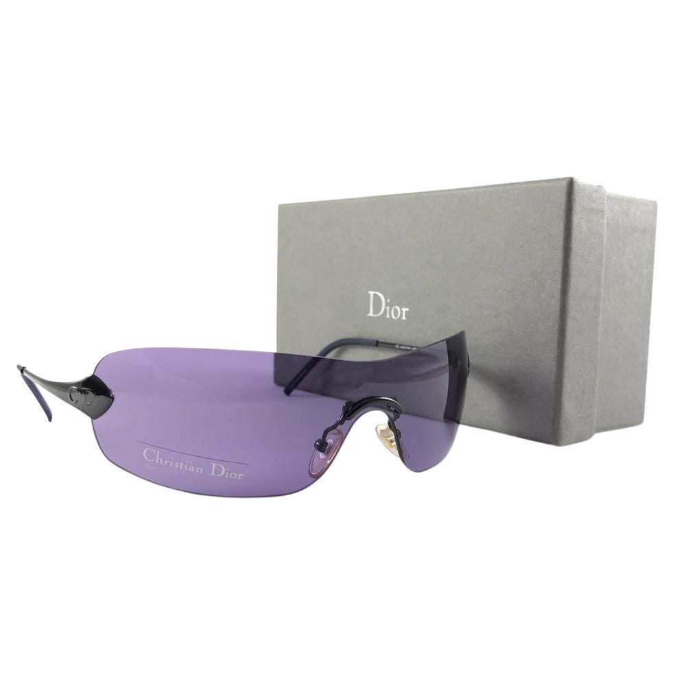 Vintage Christian Dior Absolute Purple Bubble Wrap Sunglasses Fall