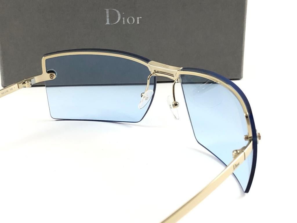 Vintage Christian Dior ADIORABLE Wrap Sunglasses Fall 2000 Y2K For Sale 4