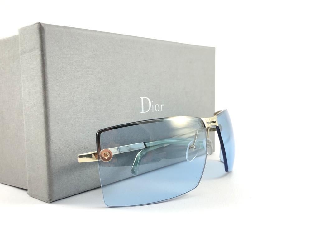 Vintage Christian Dior ADIORABLE Wrap Sunglasses Fall 2000 Y2K For Sale 5