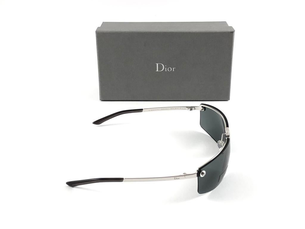 Vintage Christian Dior ADIORABLE Wrap Sunglasses Fall 2000 Y2K For Sale 9
