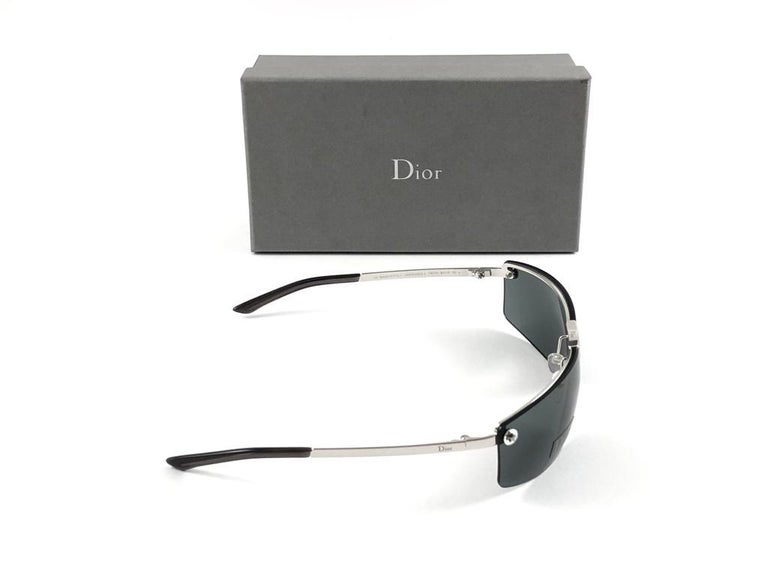 Vintage Christian Dior ADIORABLE Wrap Sunglasses Fall 2000 Y2K at