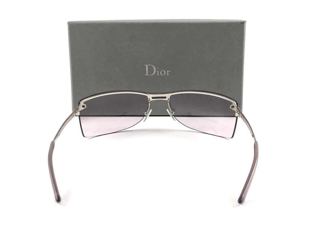 Vintage Christian Dior ADIORABLE Wrap Sunglasses Fall 2000 Y2K In New Condition For Sale In Baleares, Baleares
