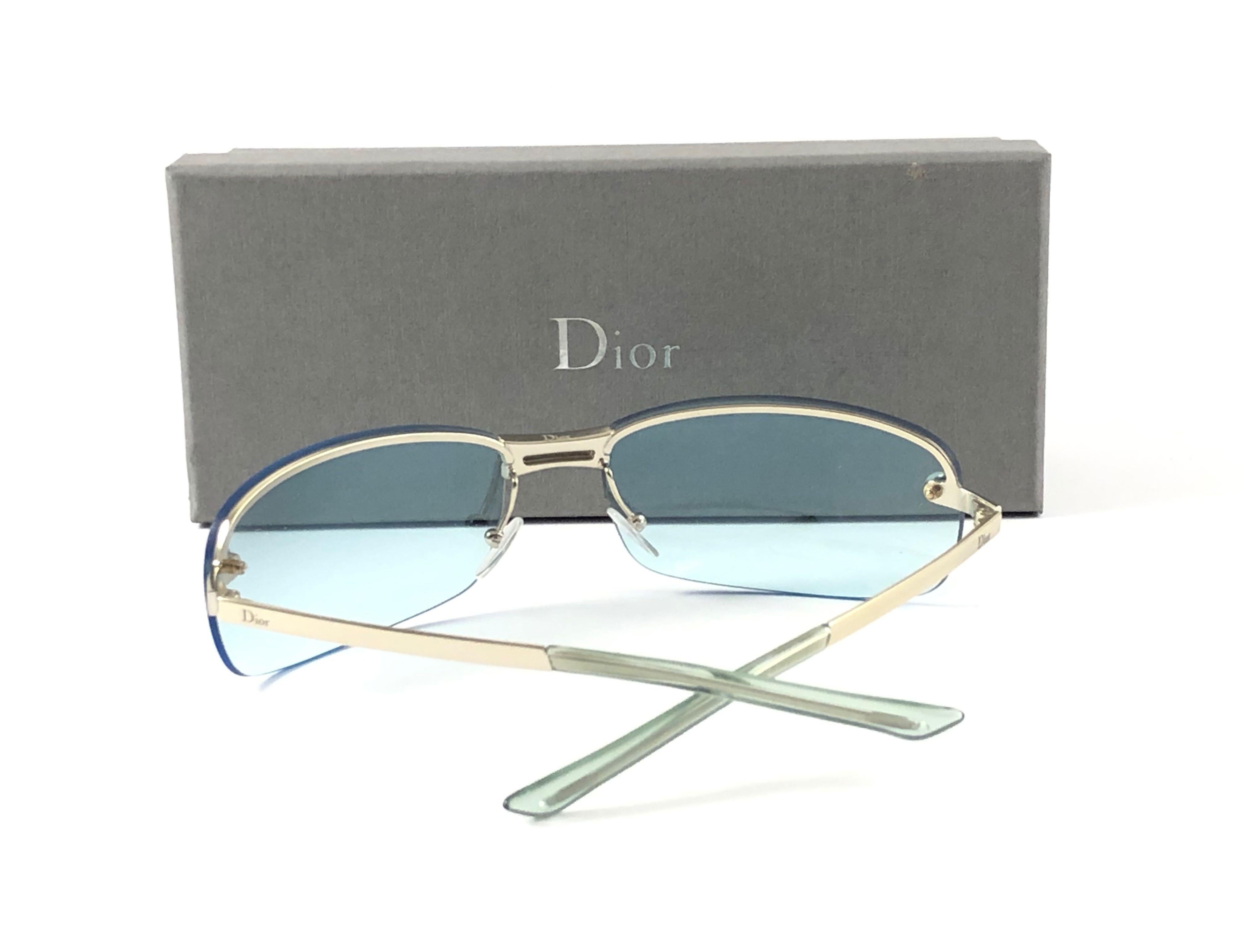Women's or Men's Vintage Christian Dior ADIORABLE Wrap Sunglasses Fall 2000 Y2K