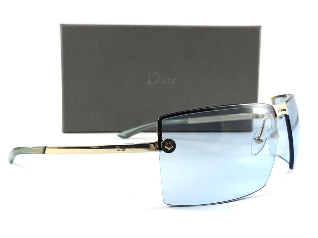 Women's or Men's Vintage Christian Dior ADIORABLE Wrap Sunglasses Fall 2000 Y2K For Sale