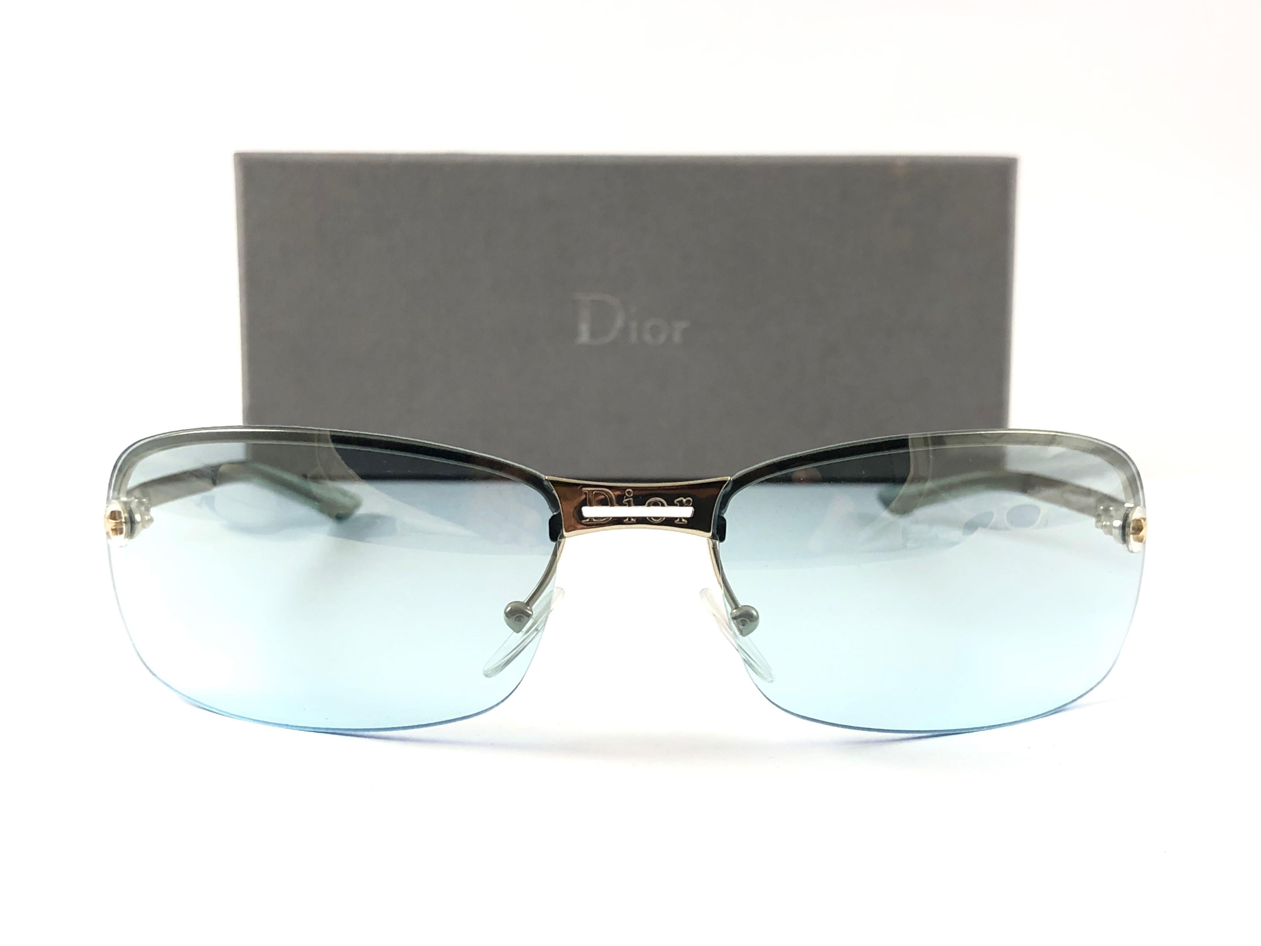 Vintage Christian Dior ADIORABLE Wrap Sunglasses Fall 2000 Y2K 1